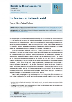 Revista De Historia Moderna-anales De La Universidad De Alicante雜志